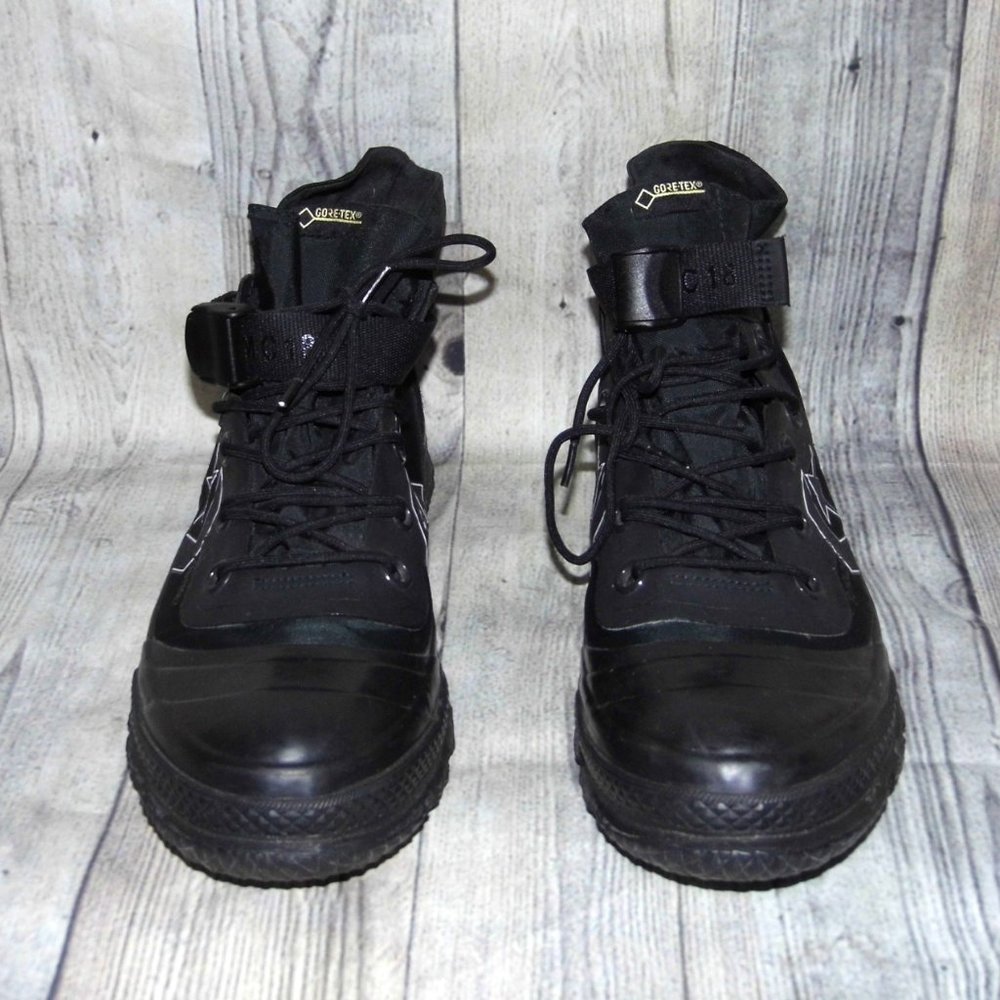CONVERSE Fastbreak MC18 Hi Black Gore-Tex Sneakers Mens Size 12 - Picture 4 of 7